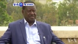 VOA60 AFIRKA: Shugaban ‘Yan Adawar Kasar Kenya, Raila Odinga, Ya Ce Yana Bukatar Gwamnatin Hadin Guywa Ta Rike Kasar Har Zuwa Watanni 6