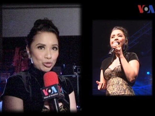 Ruth Sahanaya di Los Angeles, California - Liputan Pop News VOA untuk Dahsyat
