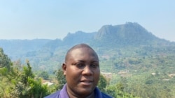 Simba Guzha, a project manager at Voluntary Service Overseas Zimbabwe, Oct. 14, 2021. (Columbus Mavhunga/VOA)