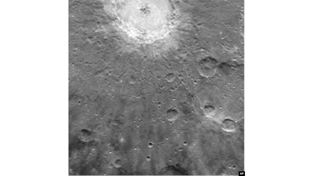 Bright rays, consisting of impact ejecta and secondary craters, spread across this NAC image and radiate from Debussy crater, located at the top. Debussy crater was named in March 2010, in honor of the French composer Claude Debussy (1862-1918). (Photo t