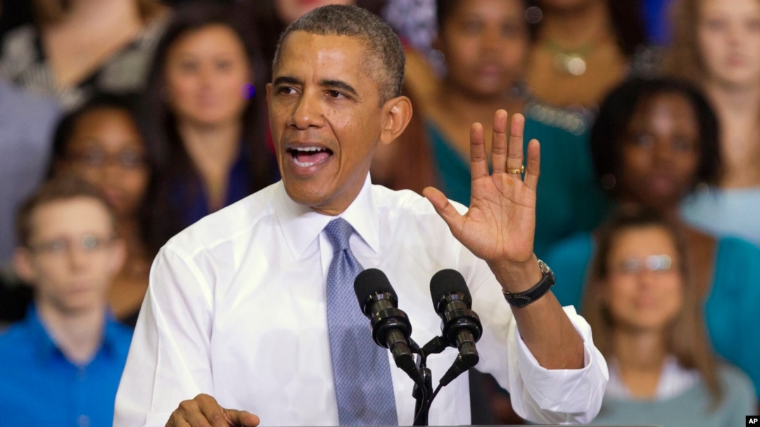 Presiden Obama mengejek Fraksi Republik di Kongres AS yang terus menentang UU Perawatan Kesehatan (26/9). 