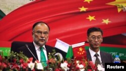 CPEC ဆွေးနွေးပွဲတက်ရောက်လာတဲ့ ပါကစ္စတန်နိုင်ငံဆိုင်ရာ တရုတ်သံအမတ်ကြီး Yao Jing(ယာ) ဒီဇင်ဘာ ၁၈၊ ၂၀၁၇။