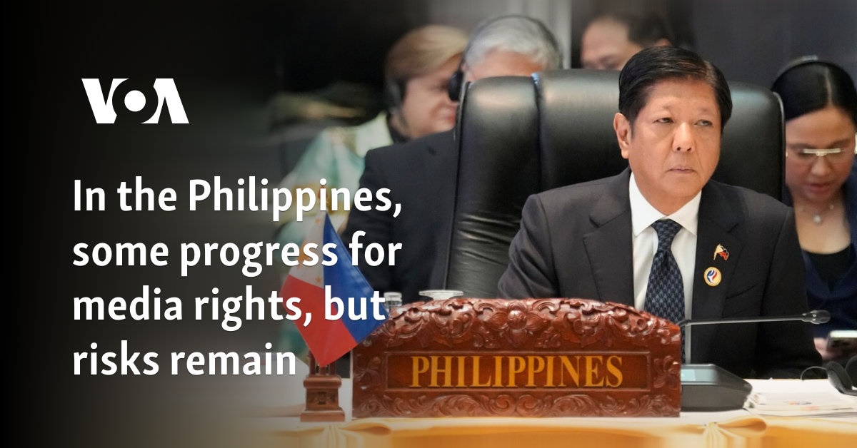 In the Philippines, some progress for media rights, but risks remain