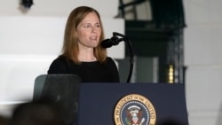 ကန္တရားရံုးခ်ဳပ္တရားသူႀကီးအျဖစ္ Amy Coney Barrett က်မ္းသစၥာ က်ိန္ဆို