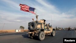 نیروهای امریکایی در سوریه (عکس از آرشیف)