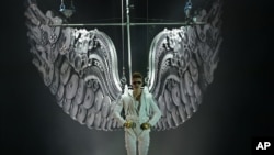 Justin Bieber dalam sebuah konser di Miami, Florida, Januari 2013. (Foto: Dok)