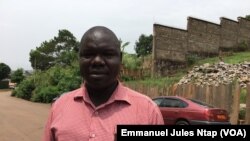 Nobert Bouba, une figure de proue des questions foncières dans la région du nord du Cameroun, le 29 mars 2019. (VOA/Emmanuel Jules Ntap)