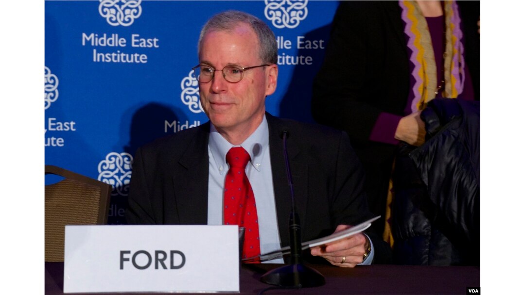 ABD'nin eski Suriye Büyükelçisi Robert Ford.