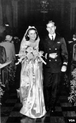 George H.W. Bush married Barbara Pierce shortly after they met at a country club dance.