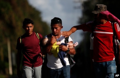 En fotos Caravana de migrantes hondure os sale rumbo a Estados Unidos