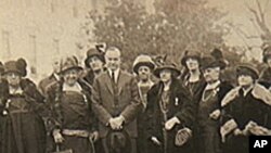 President Calvin Coolidge was a supporter of the women's rights movement.