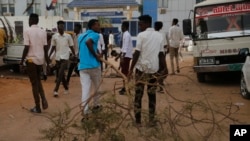 Manifestants à Khartoum au Soudan le 24 juin 2019.