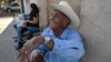 "It’s calm here and there,” says Heriberto González, a longtime resident of San Luis, Ariz. Like other residents of the border town, he is not bothered by the deployment of the National Guard to the area either.