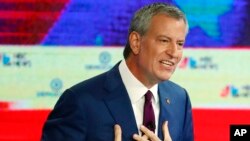 Le maire de New York Bill de Blasio