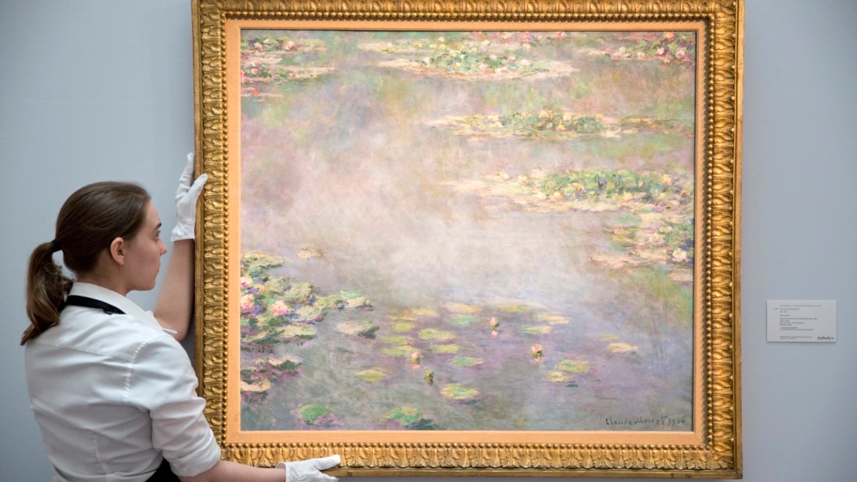 Monet Water Lilies Fetches 55M in London Auction