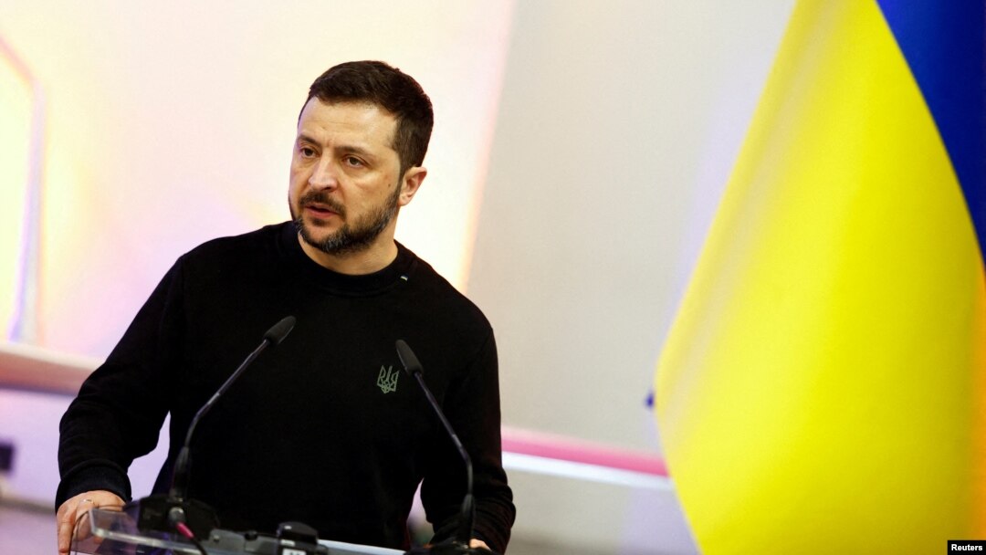 Tổng thống Ukraine Volodymyr Zelenskyy