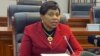 UNkosikazi Monica Mutsvangwa (Columbus Mavhunga/VOA)