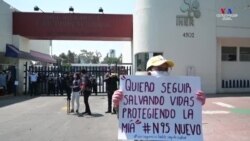 Մեքսիկայի Շնչառական հիվանդությունների ազգային ինստիտուտի աշխատակիցները ավելի շատ պաշտպանիչ միջոցներ են պահանջում
