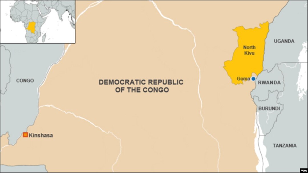 Ikarata yerekana intara ya Kivu y'uburaruko