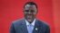 Le président namibien Hage Geingob arrive au stade Loftus Versfeld à Pretoria, en Afrique du Sud, pour l'investiture du président sud-africain sortant Cyril Ramaphosa, le 25 mai 2019.