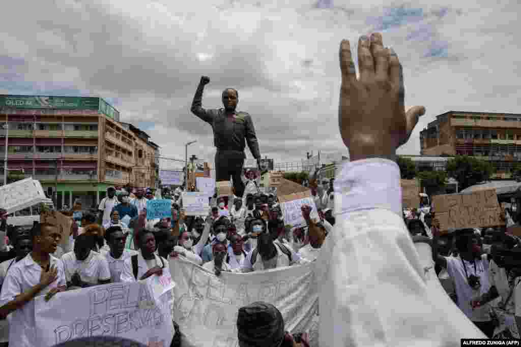 MOZAMBIQUE-POLITICS-ELECTION-DEMO