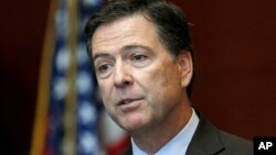 Direktur FBI James Comey (foto: dok).