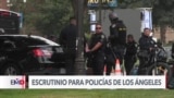 Denuncian comentarios racistas y homófobos de policías en Los Ángeles