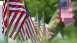 US Military's Fallen Honored With Flags