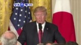 VOA60 America - Trump Touts Close Relationship with Japan After Meeting Abe