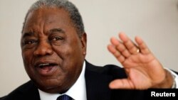 Zambia's former president, Rupiah Banda, (File photo).