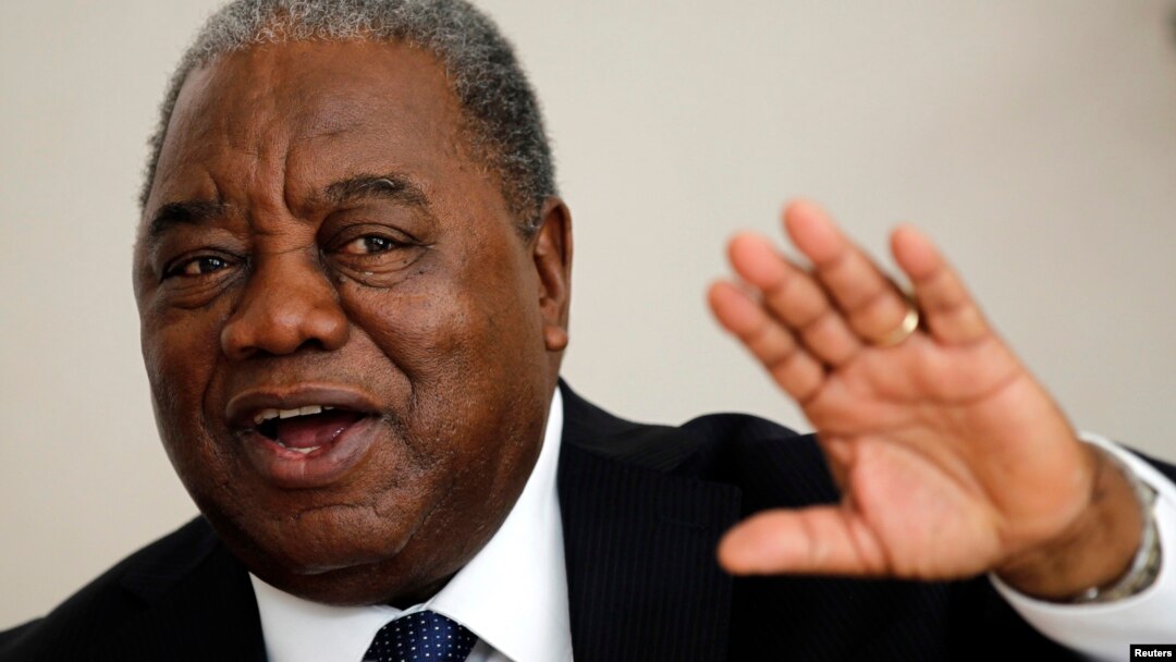 Zambia's former president, Rupiah Banda, is seen in a March 8, 2011, file photo.