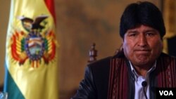 Evo Morales pretende obligar a los medios de su país a transmitir todos sus discursos oficiales en vivo.