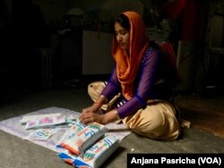 Women who worked in the small factory making sanitary napkins faced ridicule and contempt in the beginning from the village in India.