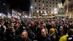Protest u Beogradu zbog postupanja policije na demonstracijama 