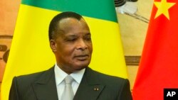 Denis Sassou Nguesso, président du Congo, 5 juillet 2016