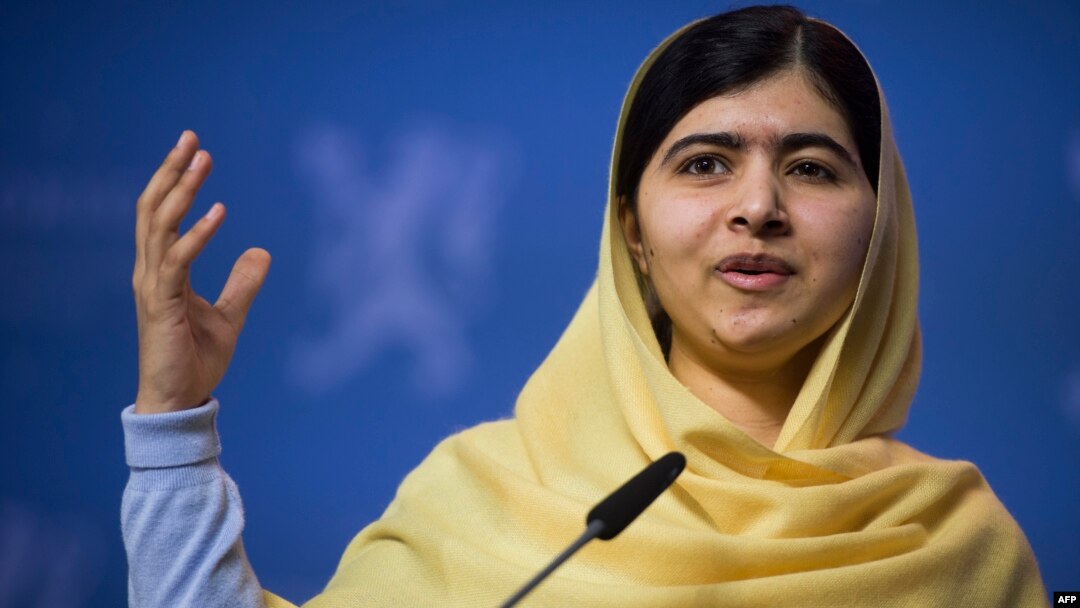 Peraih Nobel Perdamaian Malala Yousafzai