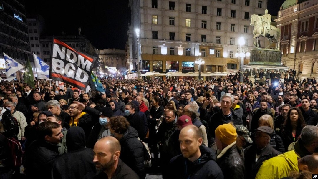Protest u Beogradu zbog postupanja policije na demonstracijama 