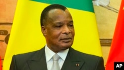 Le président de la République du Congo, Denis Sassou Nguesso, 5 juillet 2016.