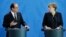 Fransiya rahbari Fransua Olland va Germaniya kansleri Angela Merkel