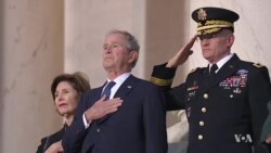 Rendem-se homenagens a George H. W. Bush