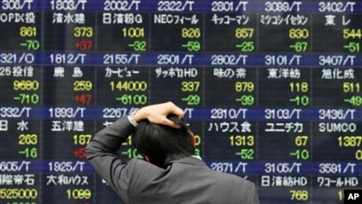 核危機下日本股市再次遭遇損失