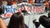 Protesters 'Wall Off Trump' at GOP Convention