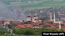 Kumanovo'dan yükselen dumanlar