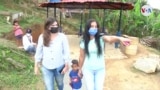 Venezolanas de zonas rurales improvisan toallas sanitarias con retazos de tela