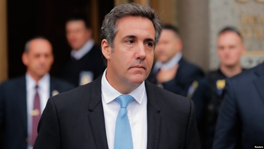 Cohen escribió que ejercerá sus derechos a la Quinta Enmienda en contra de la autoincriminación “en relación a todos los procedimientos en este caso”.