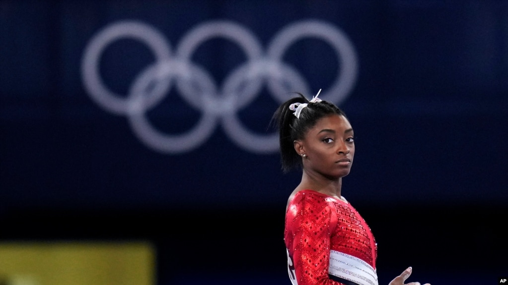 Vận động viên Simone Biles.