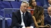 US actor Alec Baldwin attends a men's singles first round tennis match on day one of the US Open tennis tournament at the USTA Billie Jean King National Tennis Center in New York City, on August 26, 2024. (Photo by CHARLY TRIBALLEAU / AFP)