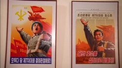 朝鲜举办宣传画展览歌颂领导人