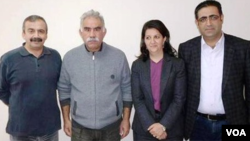 Kurdish Delegation to Ocalan