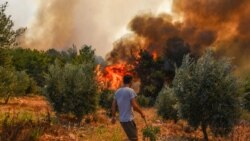 Požar u Antaliji, u Turskoj
